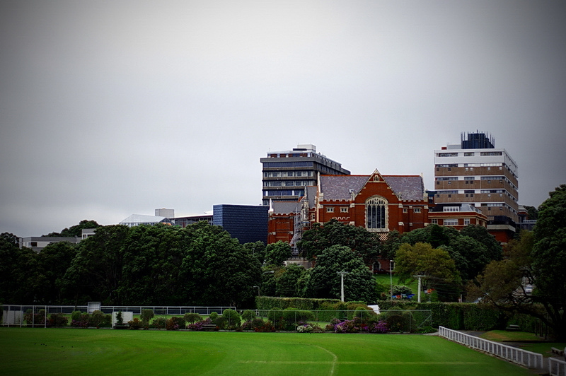 Hunter Building of Victora University of Wellington in Kelburn Campus